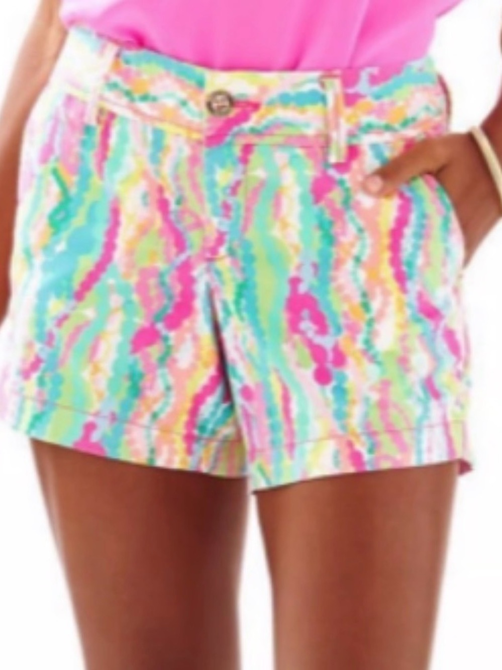 Lilly Pulitzer Callahan short in Dripping in Jewels Sz 10